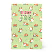 Cahier Ligné A6 Legami - Couverture Rigide Illustrée - Corgi