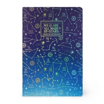 Cahier Legami - Ligné A6 - Couverture Rigide Illustrée - Stars