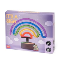Lampe LED à Effet Néon Legami - Rainbow - It’s a Sign