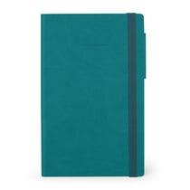 Cahier Legami - Vert – 13 x 21 cm – Malachite verte - 192 pages lignées