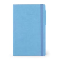 Cahier Legami - Bleu – 13 x 21 cm – Retro Blue - 192 pages lignées
