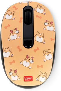 Souris sans fil Legami - Corgi - Orange