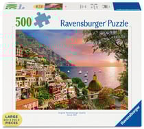 Puzzle grosses pièces 500 pièces - Positano, Italie - Ravensburger