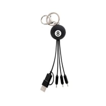 Câble de recharge à prises multiples - Legami - 8 ball