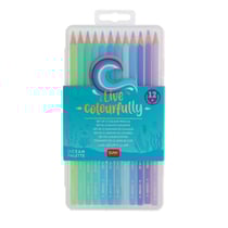 Set de 12 crayons de couleur - Legami - Océan palette