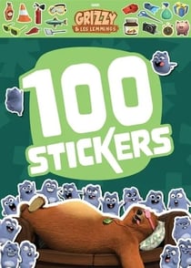 Grizzy et les lemmings - 100 stickers