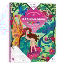 Coloriages mystères - Jardin magique
