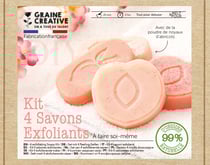 Kit DIY - Savons exfoliants - Abricot