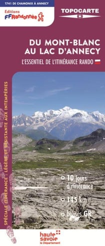 Du Mont-Blanc au lac d'Annecy