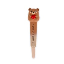 Stylo à Encre Gel Antistress Teddy Bear « Always In My Heart » Legami