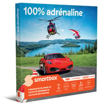 Coffret cadeau Smartbox - 100% adrénaline