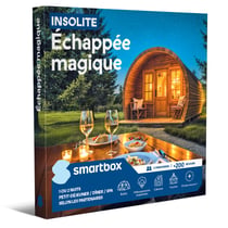 Coffret cadeau Smartbox - Insolite - Bois - Marron
