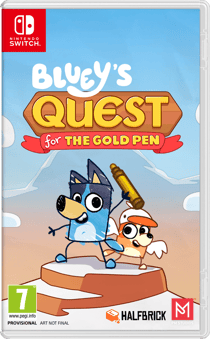 Bluey's Quest for the Gold Pen