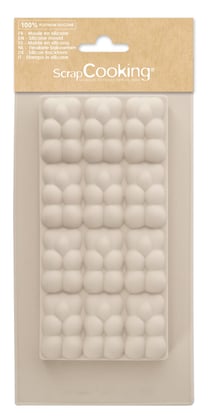 Moule à chocolats Ourson - Silicone - Collection Pâques - ScrapCooking® - 