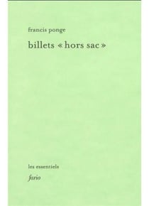 Billets "hors sac"