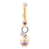 Porte-clés avec dragonne Pompompurin - YuMe Hello Kitty and Friends Peach Series