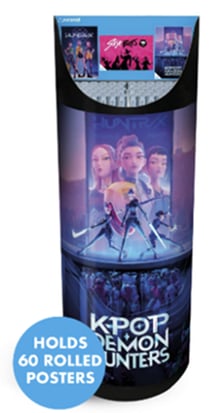 Poster K-POP Demon Hunters - Modèle aléatoire - Produit vendu à l'unité