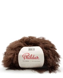 Pelote de fil à tricoter - Phildar - Siberia - Chocolat