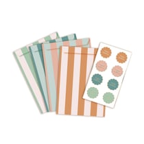 Lot de 8 pochettes papier Artyfêtes - Happy Birthday - 15 x 21 cm
