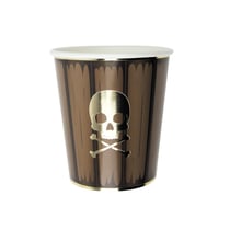 Lot de 8 gobelets - Tonneau pirate - Artyfêtes