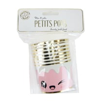 Lot de 8 petits pots Artyfêtes - Sweety Junk Food - Carton