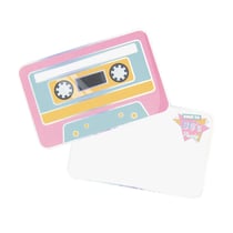 Lot de 8 cartes - 90's Party - Artyfêtes