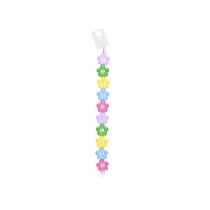 Perles fleurs en verre - Créalia