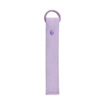 Porte-clés ruban lilas - 2,5 x 16,5 cm - Créalia