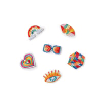 Mini patchs thermocollants x6 - 8,5 cm - Créalia