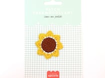 Ecusson thermocollant àpaillettes -  Tournesol