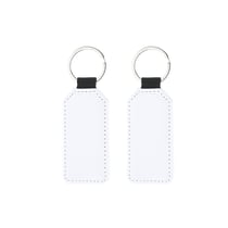 Porte-clés sublimables rectangulaires en tissu x2 - Créalia