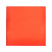 Plaque acrylique - Transparente miroir rouge - 30 x 30 cm - Créalia