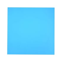 Plaque acrylique - Transparente bleue - 30 x 30 cm - Créalia