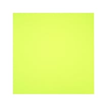 Plaque acrylique - Transparente jaune fluo - 30 x 30 cm - Créalia