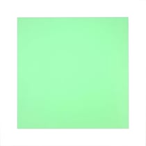 Plaque acrylique - Transparente verte - 30 x 30 cm - Créalia