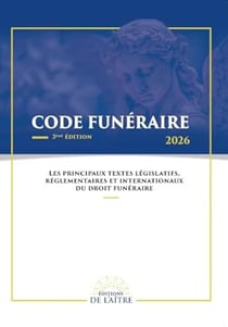 Code funeraire 2026 : 3e édition