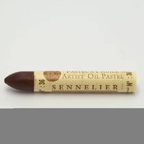 Pastel huile - Sennelier - terre Sienne N°36