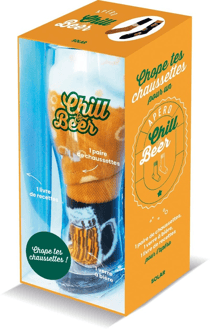 Coffret Chope Tes Chaussettes Pour Un Apero Chill & Beer