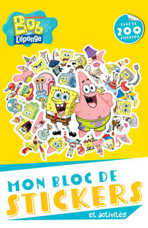 Bob l'éponge - Bloc de stickers et activités
