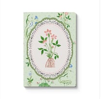 Carnet premium Ohh Deer - A5 14,8 x 21 cm – Green Roots Vignette - Pages lignées