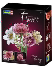 Fleurs à construire 3D - Revell - Fleurs du Jardin