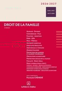 Droit de la famille (édition 2026/2027)