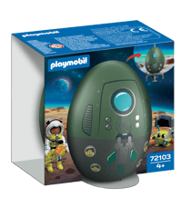 PLAYMOBIL® - Oeuf 2 en 1 : mission espace - 72103