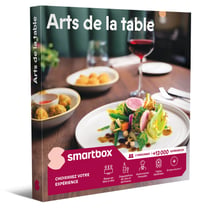 Coffret cadeau Smartbox - Arts de la table - 2 personnes