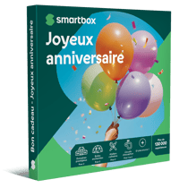 Coffret cadeau Smartbox - Joyeux anniversaire