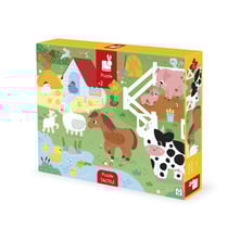 Puzzle Tactile - Ferme
