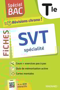 Spécial bac : Fiches SVT : Terminale - Tout le programme en 59 fiches, cours ultra-visuels, schémas-bilans, exercices, quiz et Grand oral (édition 2026)