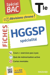 Spécial bac : Fiches HGGSP : Terminale - Tout le programme en 55 fiches, cours ultra-visuels, schémas-bilans, exercices, quiz et Grand oral (édition 2026)