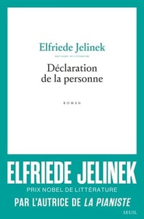 Déclaration de la personne
