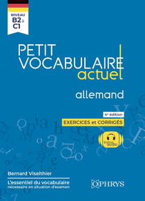 Petit vocabulaire actuel : Allemand (4e édition)